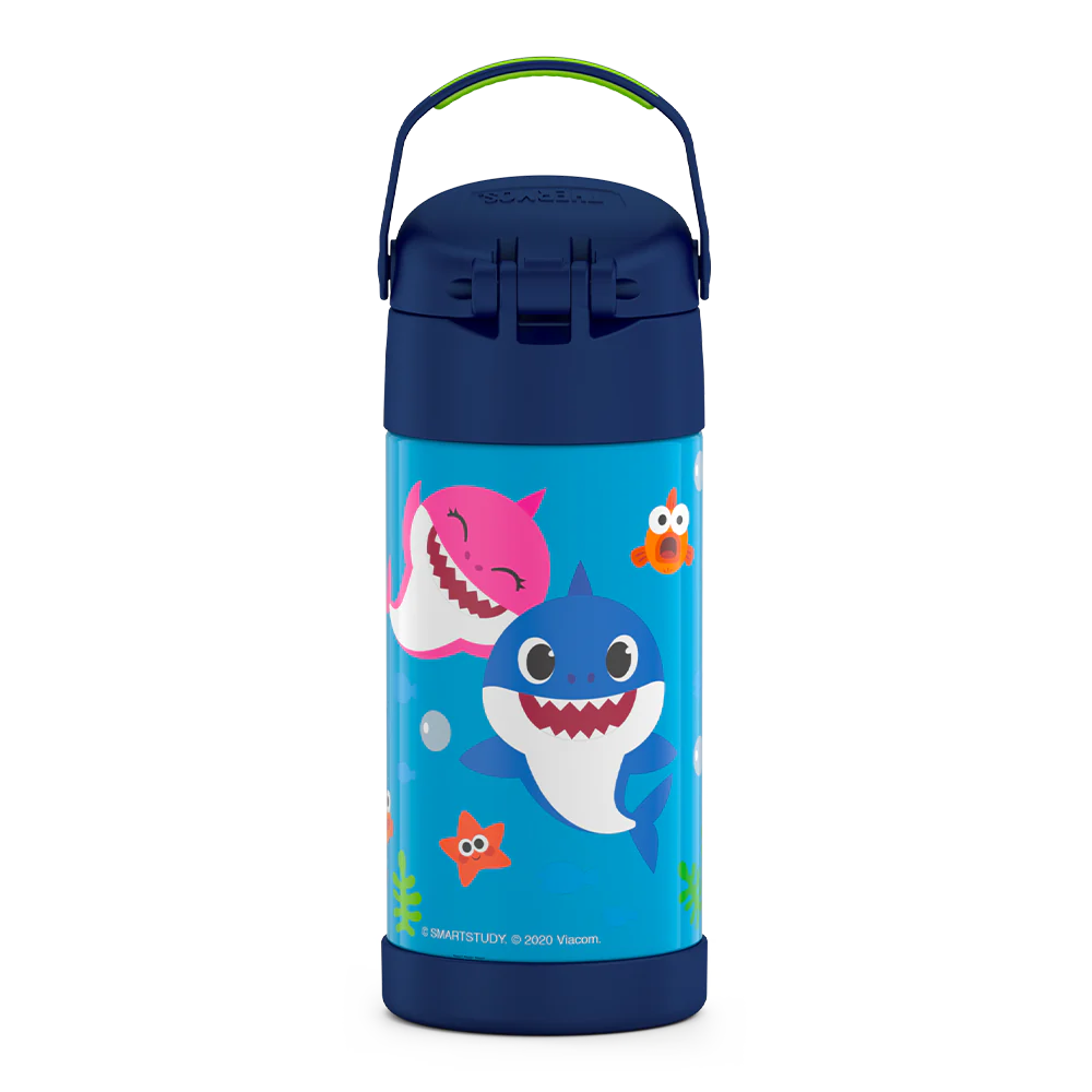 12oz FUNTAINER® WATER BOTTLE BABY SHARK