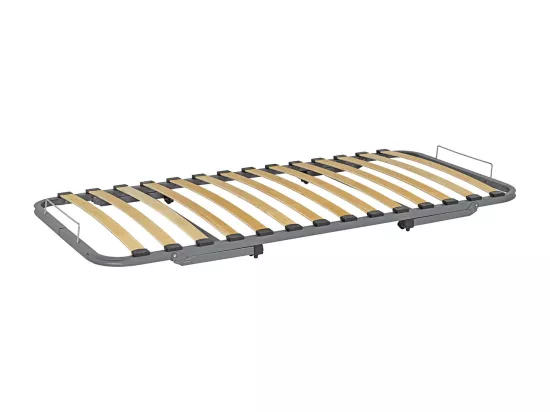 Sommier gigogne 70x190 cm metal gris STRATA