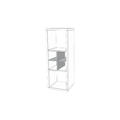 Croisillon pour caisson Mixxit L. 33cm, bois chêne
