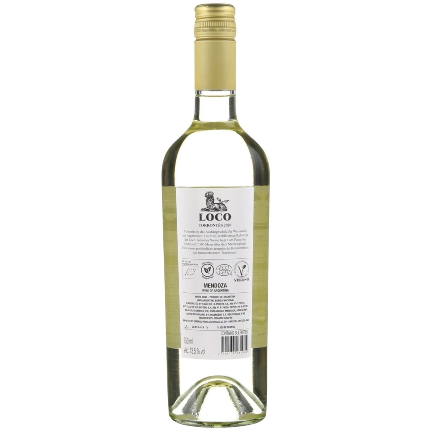 Loco Mendoza Torrontés -75cl