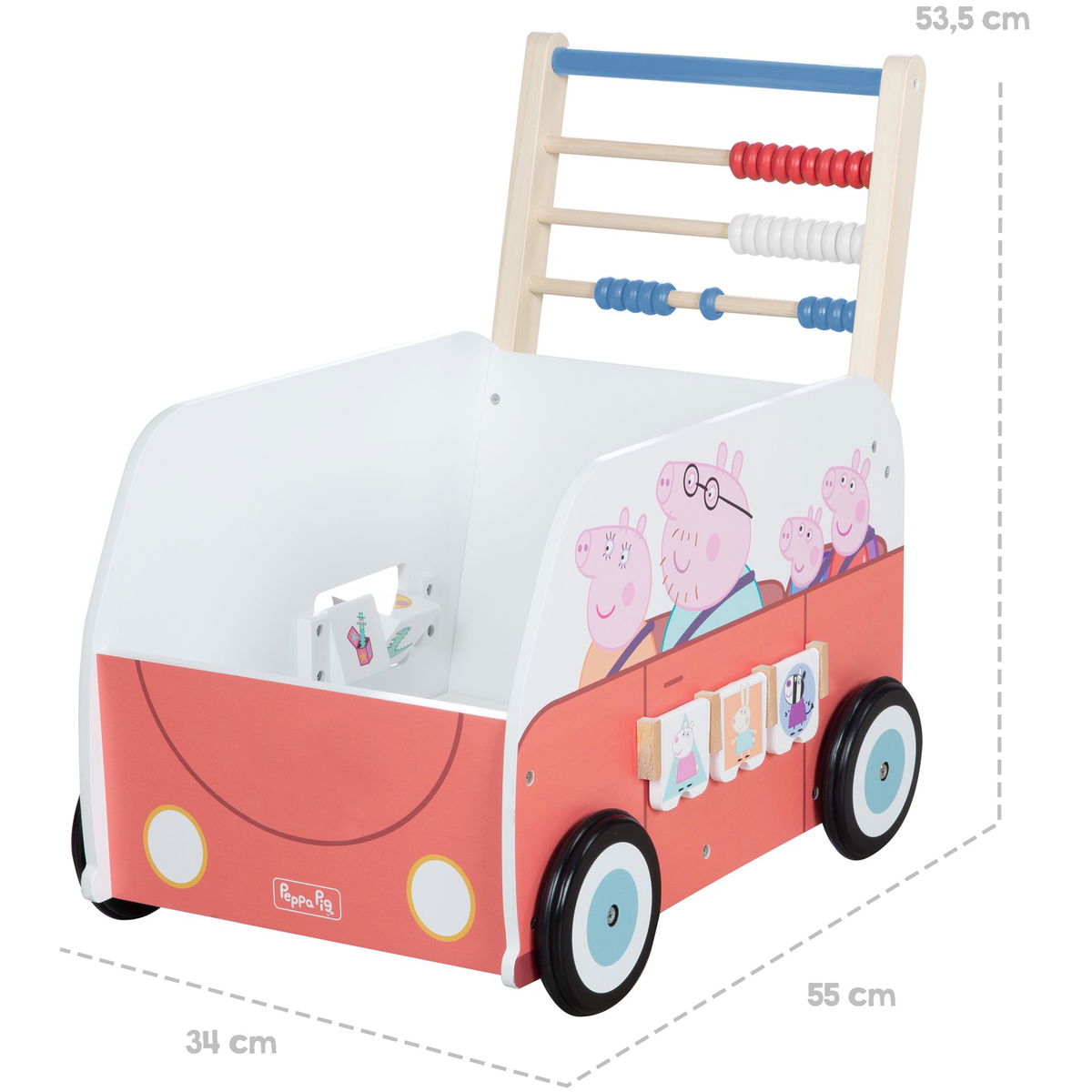 robaroba   Bully Schiebebus Peppa Pig