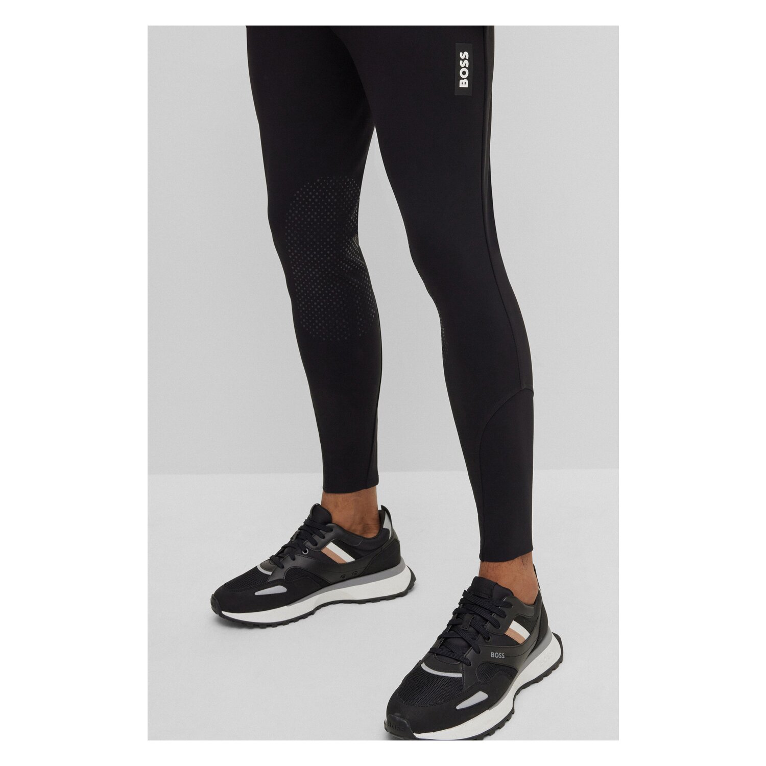 BOSS EQUESTRIAN Grip-Kniebesatz-Sommer-Reithose James  - black