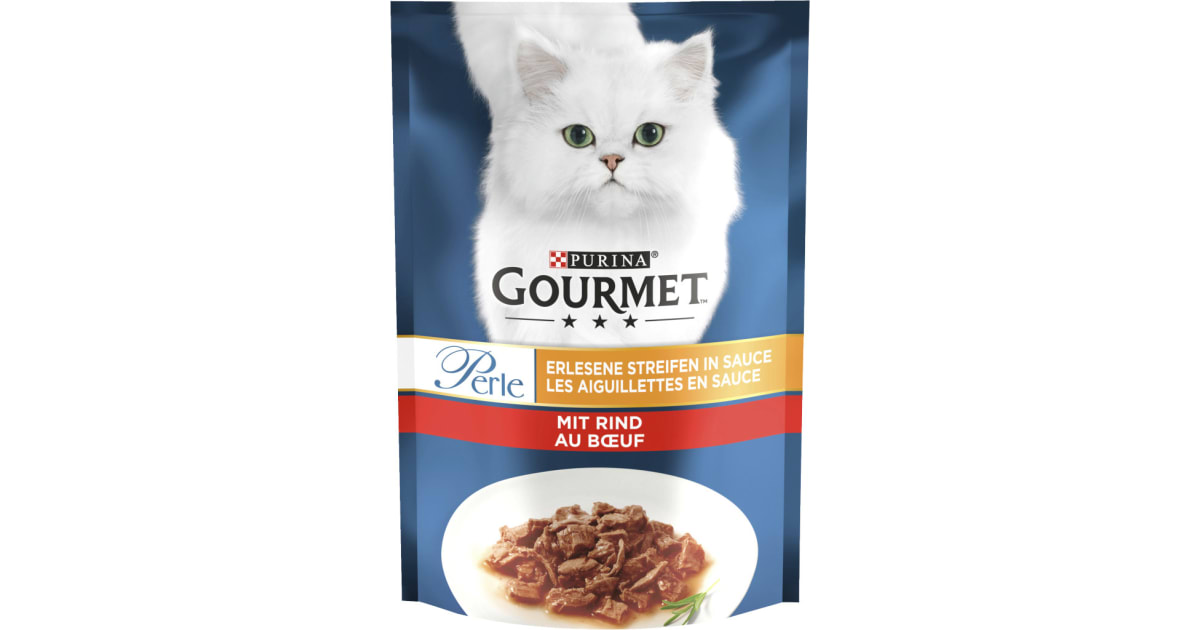 PURINA Gourmet Perle Streifen Rind