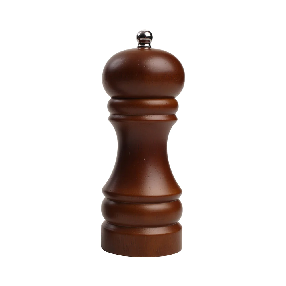 Moulin à sel Capstan hauteur 15 cm en hévéa cacao T&G Woodware