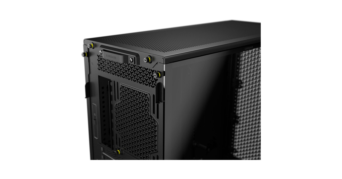 CorsairFRAME 5000D RS midi tower behuizing  (Zwart | 4x USB-A | 1x USB-C | RGB | Tempered Glass)