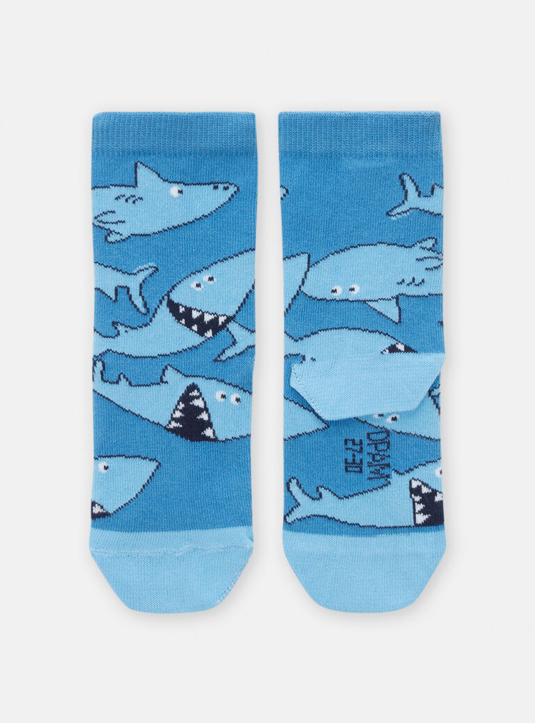 Chaussettes à motif requins pour garçon