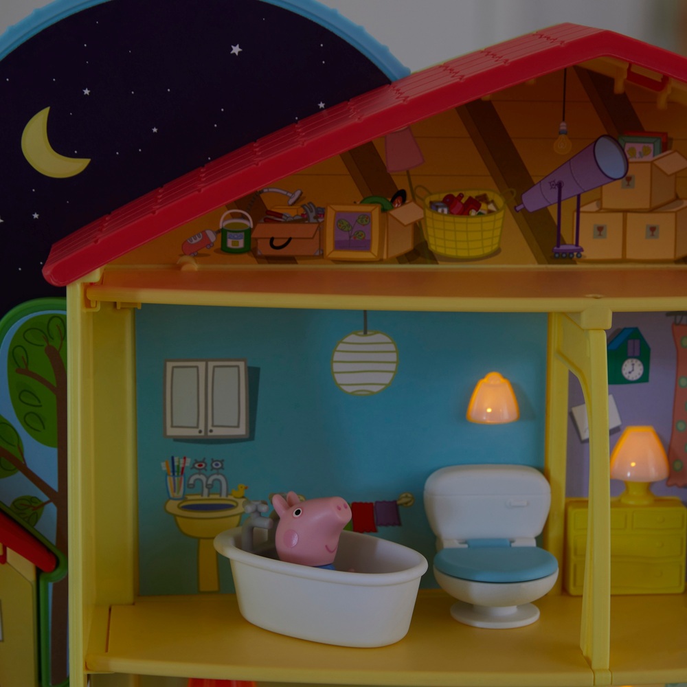 Peppa Pig Abenteuer Spielzeit bis Schlafenszeit Hausspielzeug