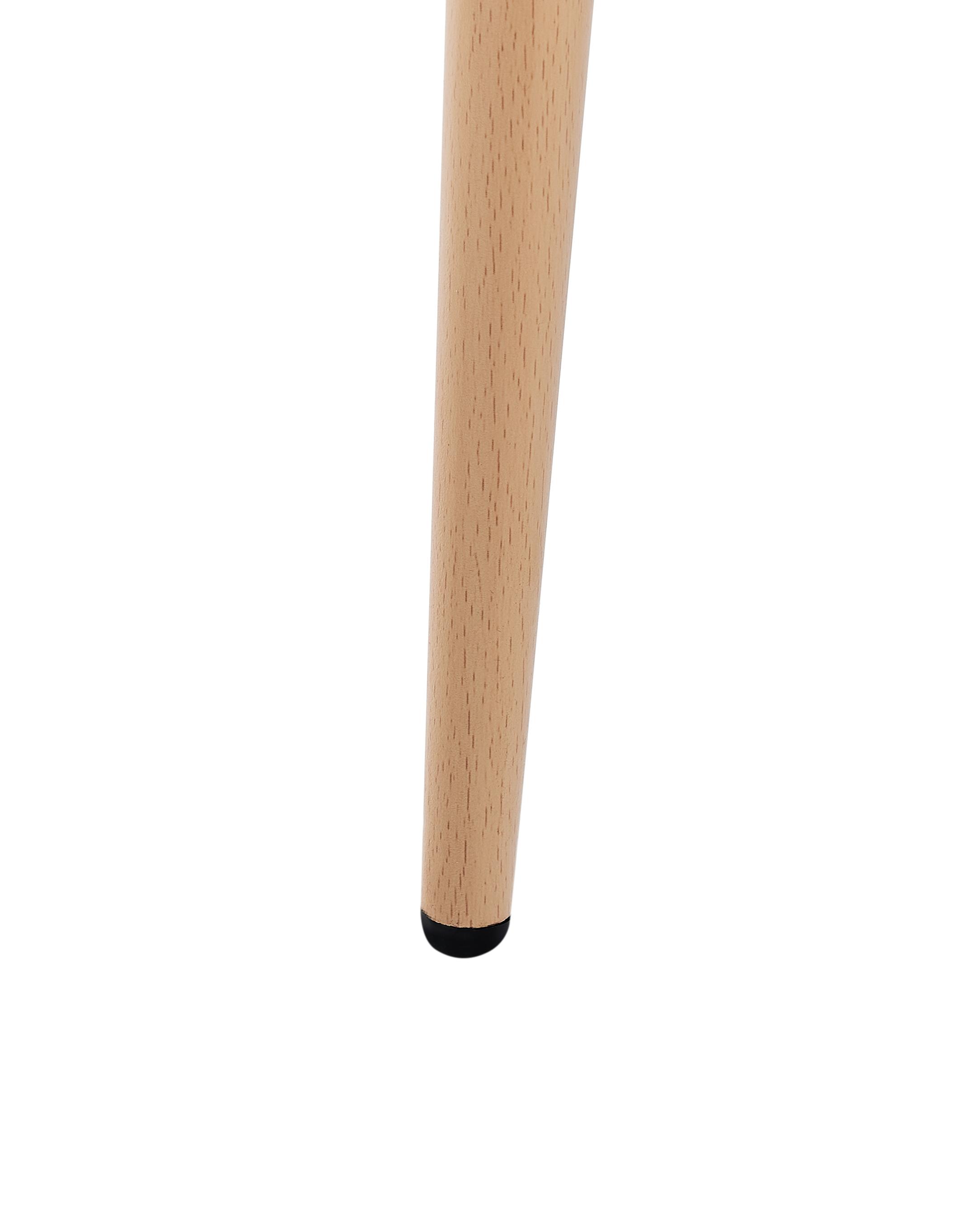 Set van 4 eetkamerstoelen HAZELTON Wit