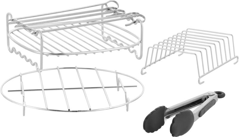 GreenPan - Bistro - Airfryer Grillset - Zilver - 4-Delig