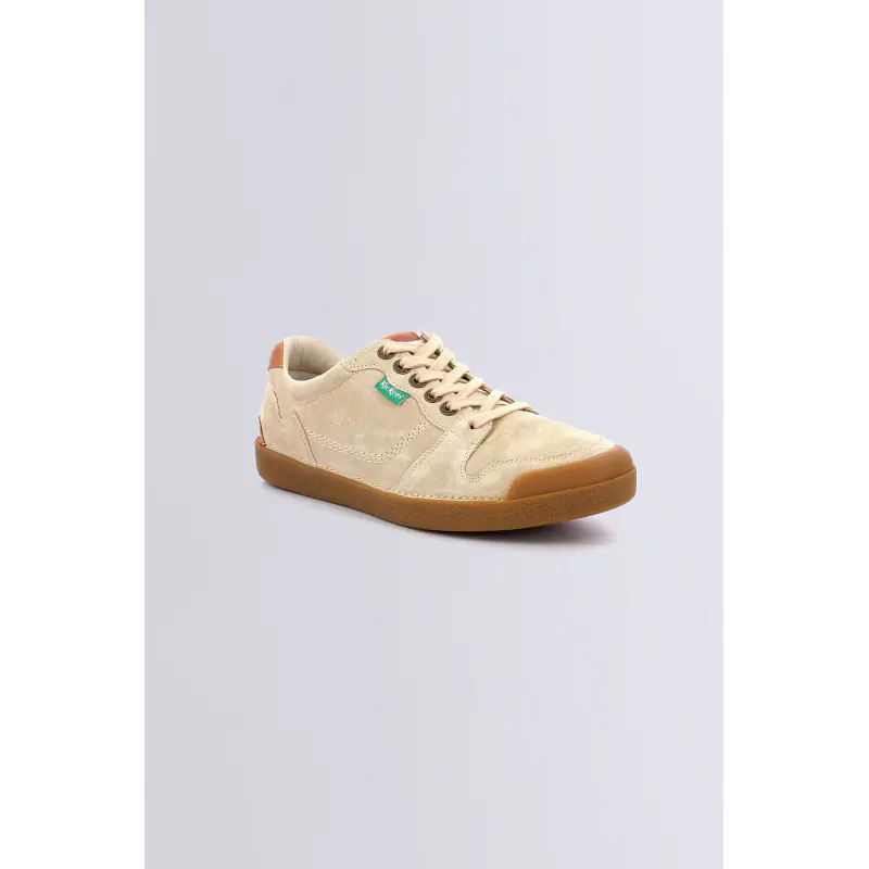 Kick trigolo Beige/camel BASKETS BASSES Cuir Homme