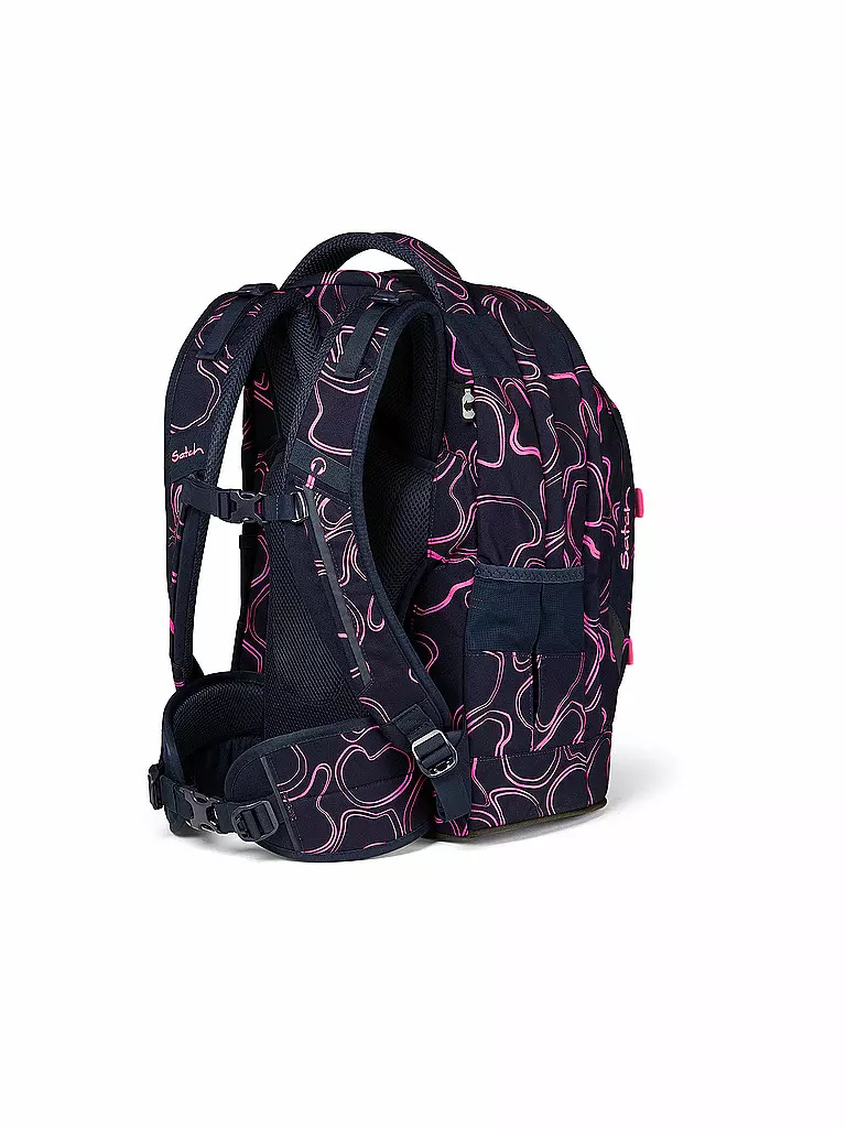 SATCH Schulrucksack Pack - Pink Supreme dunkelblau