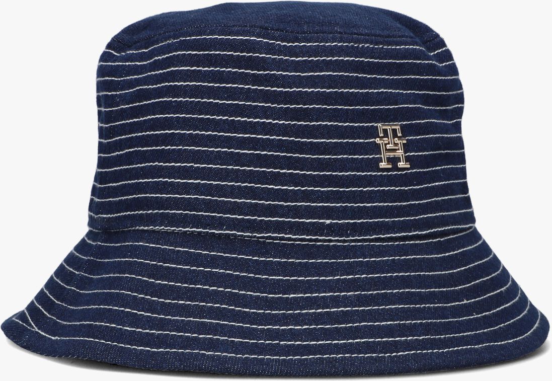 TOMMY HILFIGER blauwe tommy hilfiger hoed th feminine denim blue hat