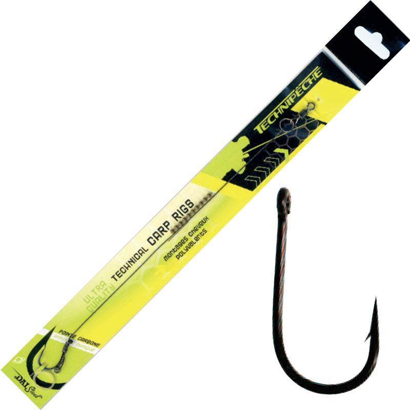 Bas De Ligne Monte Carpe Technipêche Technitop 16Kg D-Rig 880B