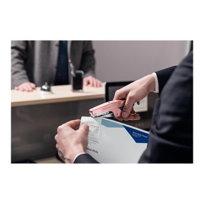 Rapid - Pince Agrafeuse Maxi SP rose - capacité de 20 feuilles - agrafes SP20 - SP19/6