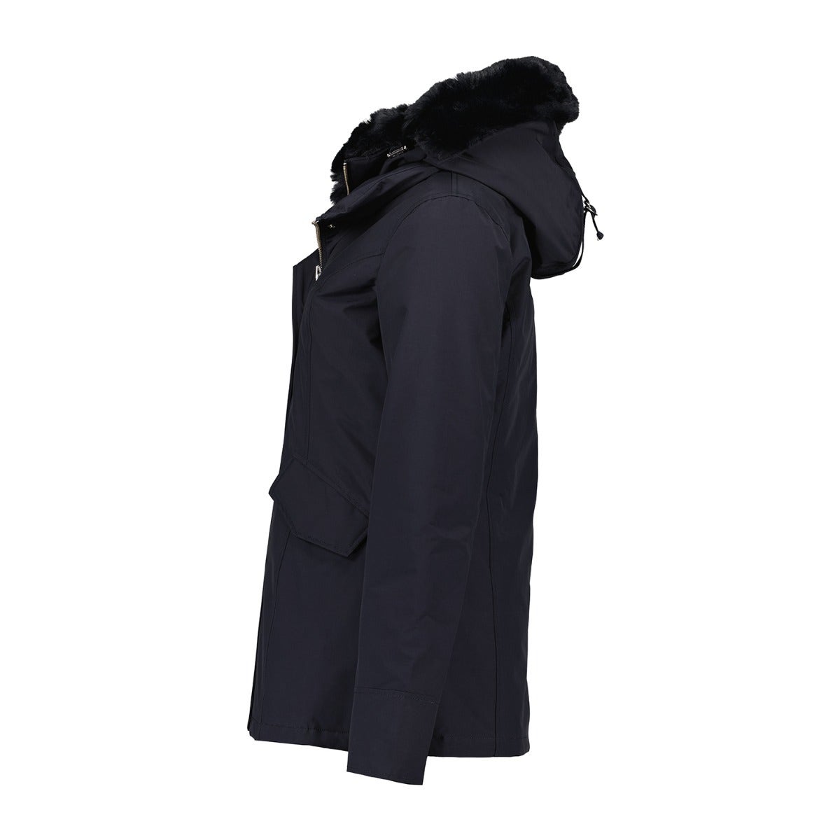 Airforce  Double Zip Parka Faux Fur