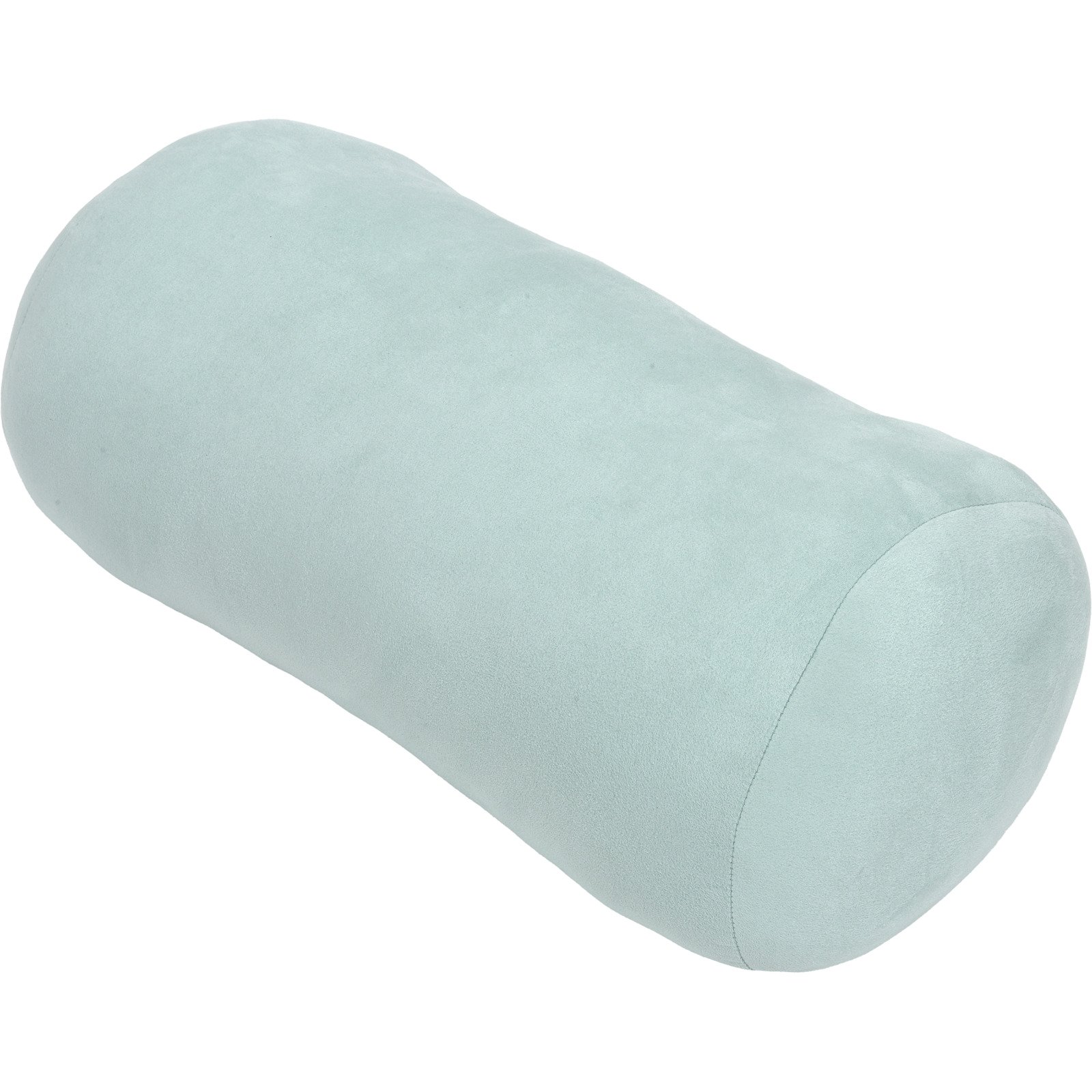 Zierkissenrolle 47 x 23 cm mit Suedehülle mint