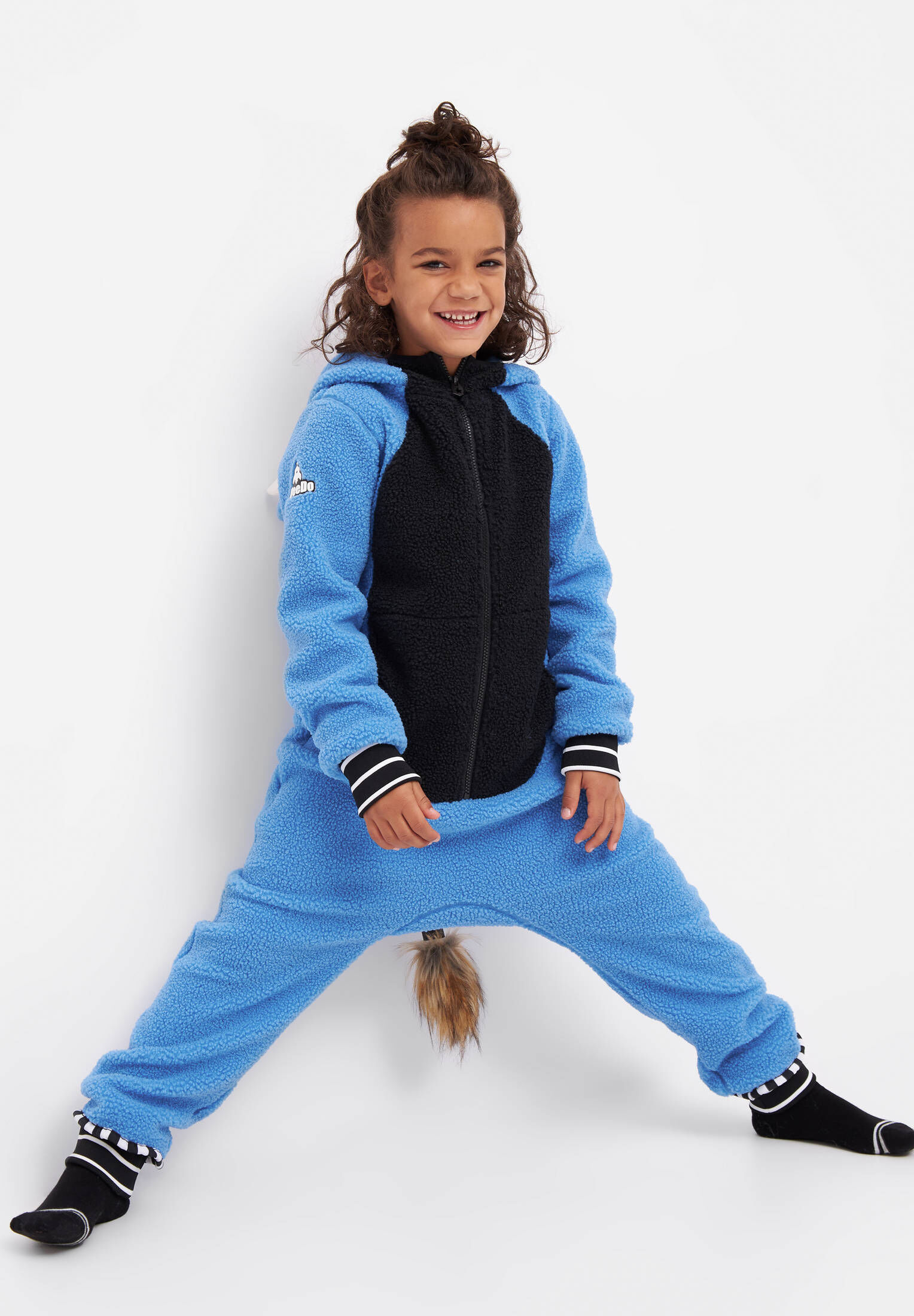 WeeDo| Kinder Teddy Fleece Overall WILD THING Fleece Funwear