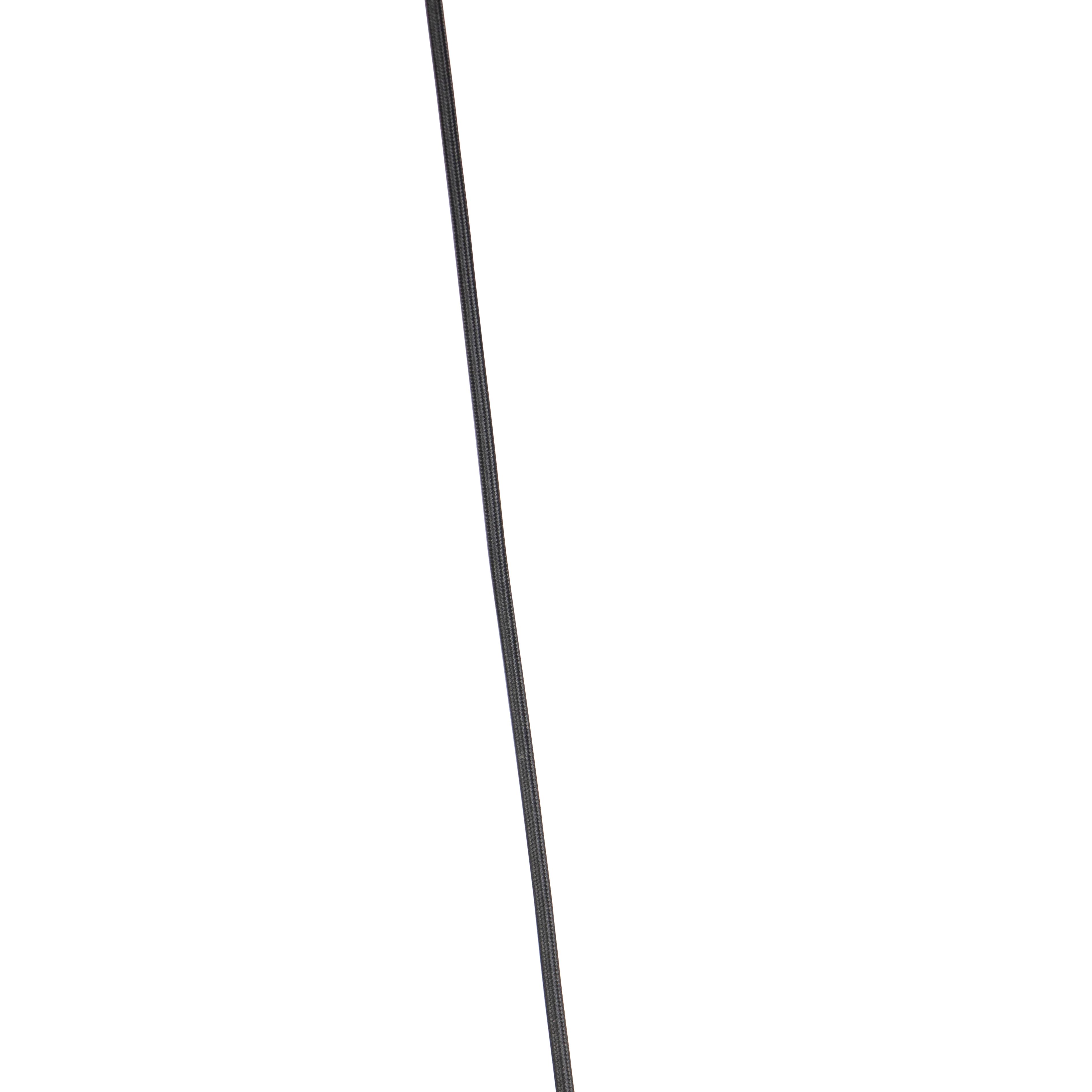 Industriële hanglamp zwart en goud 78 cm 6-lichts - Sydney
