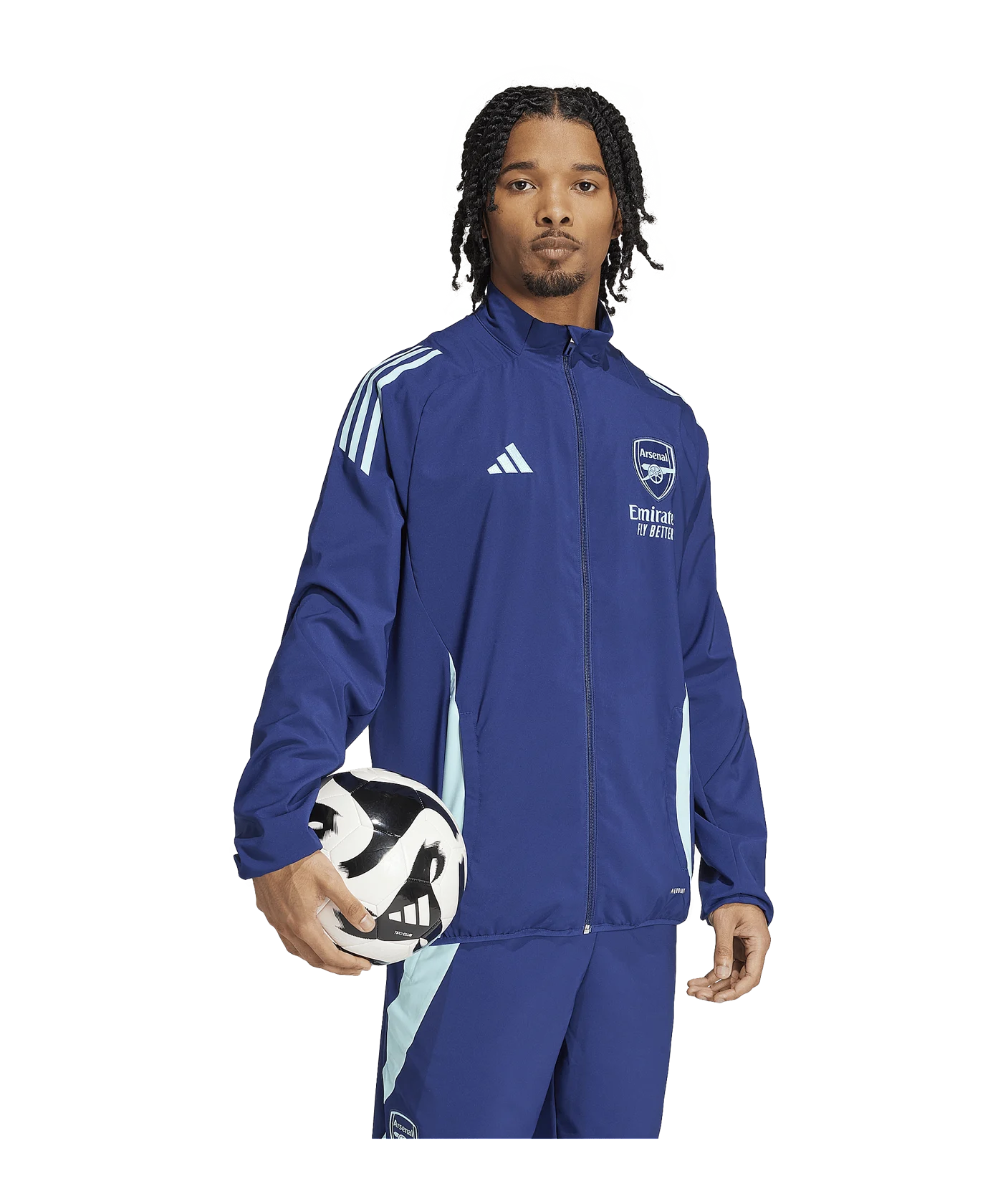 adidas FC Arsenal London Prematch Jacke 2024/2025 Schwarz