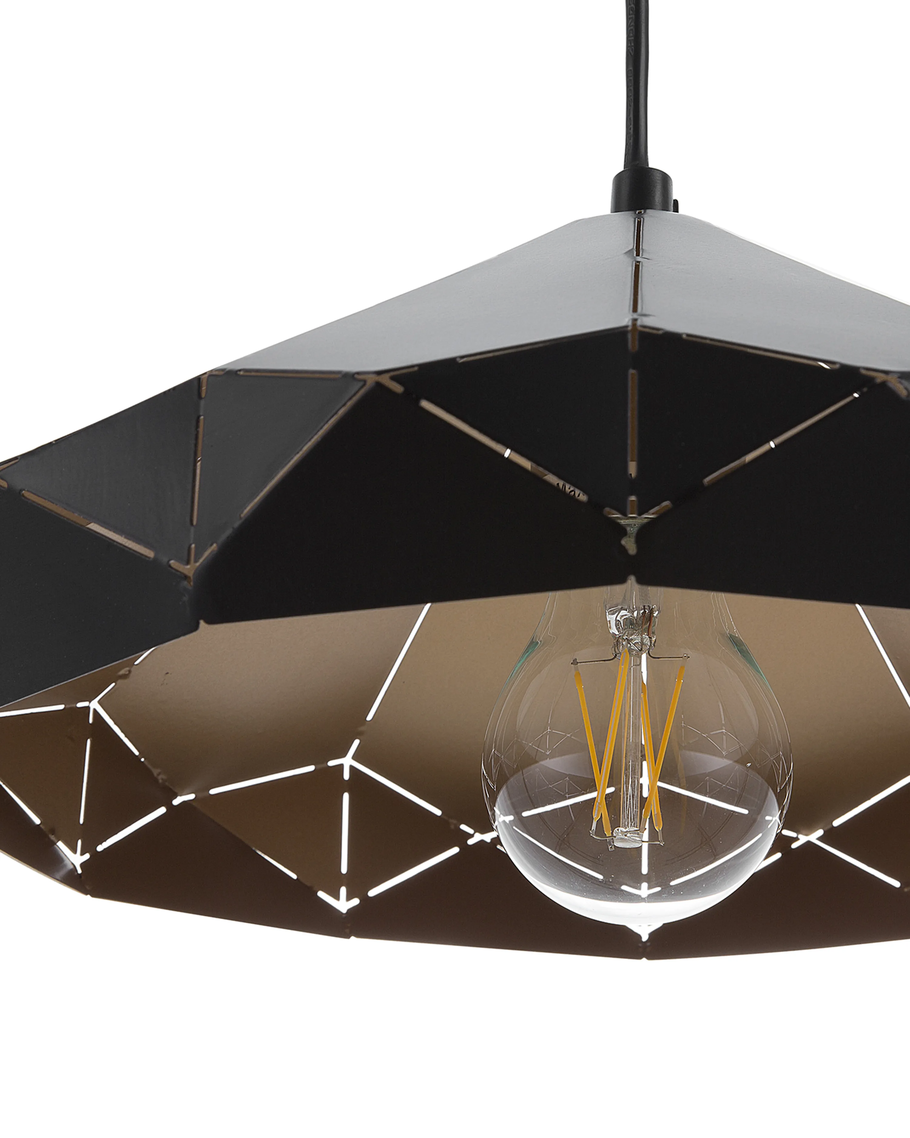 Hanglamp NEVOLA Metaal Zwart