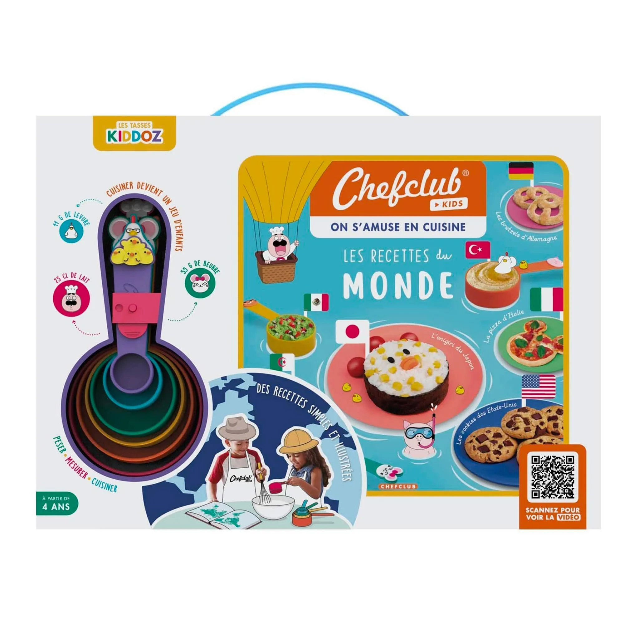 Chefclub Coffret-Livre Les recettes du monde