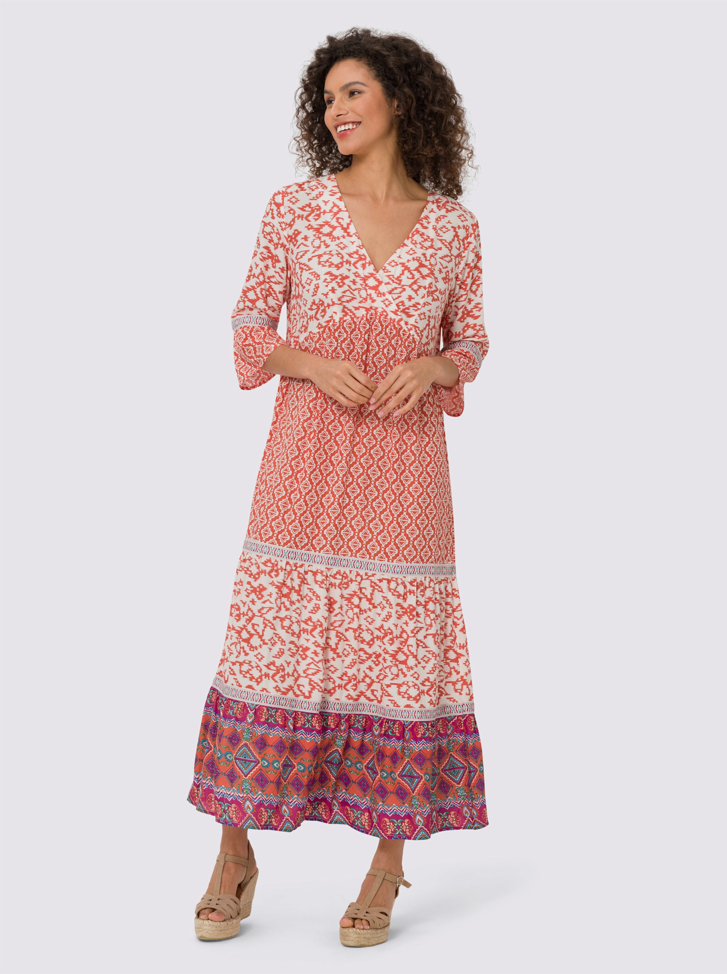 Druck-Kleid