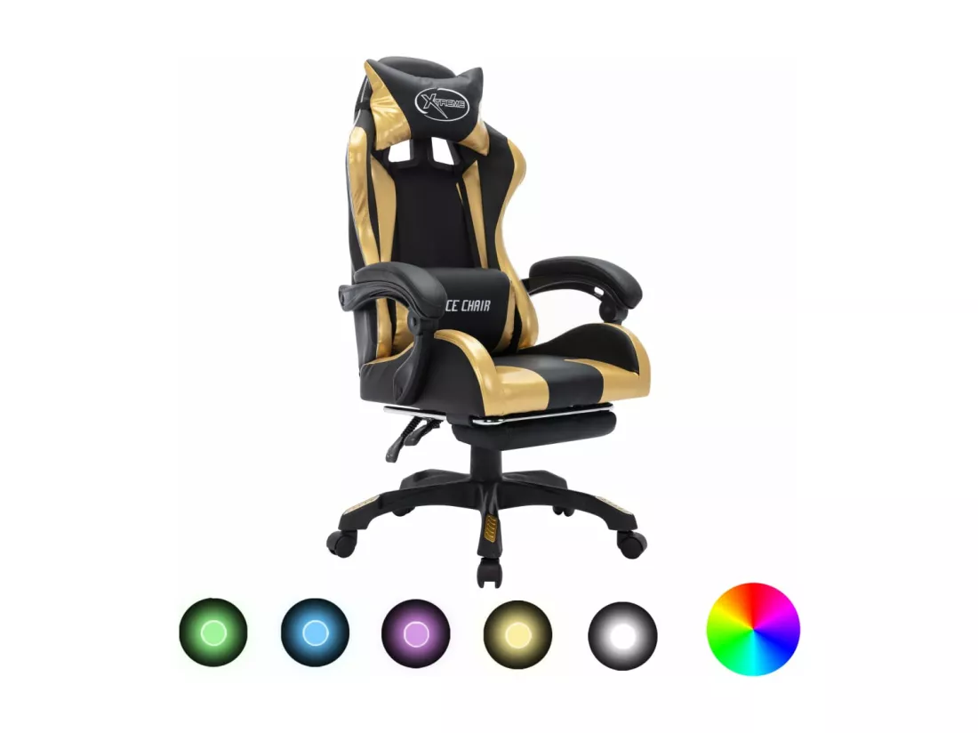 Chaise fauteuil siège pivotante cuir 64 x 65 x 199 cm 02_0024204