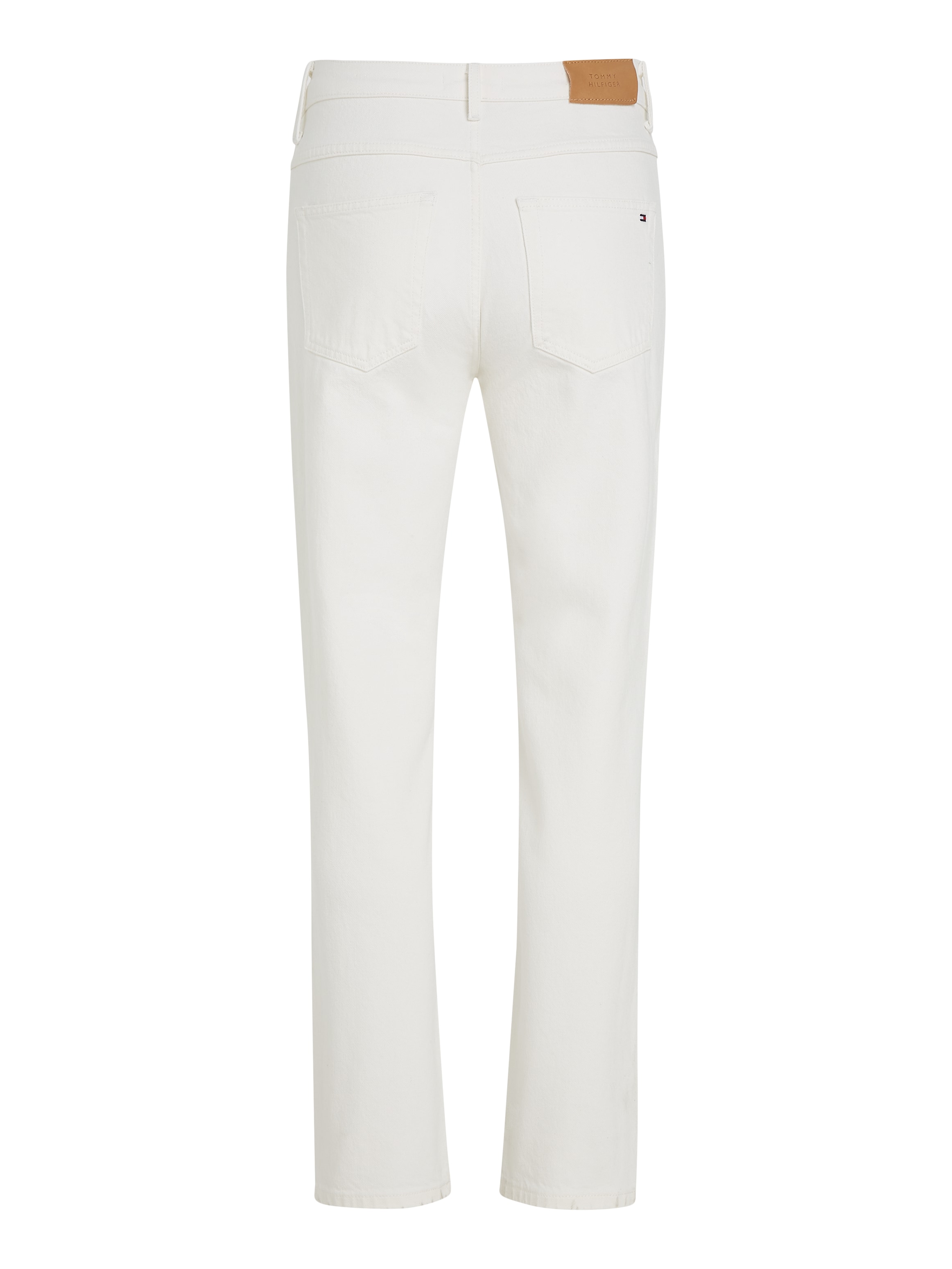 Tommy Hilfiger Straight-Jeans »CLASSIC STRAIGHT RW«, mit Logo-Badge, in Knöchellänge
