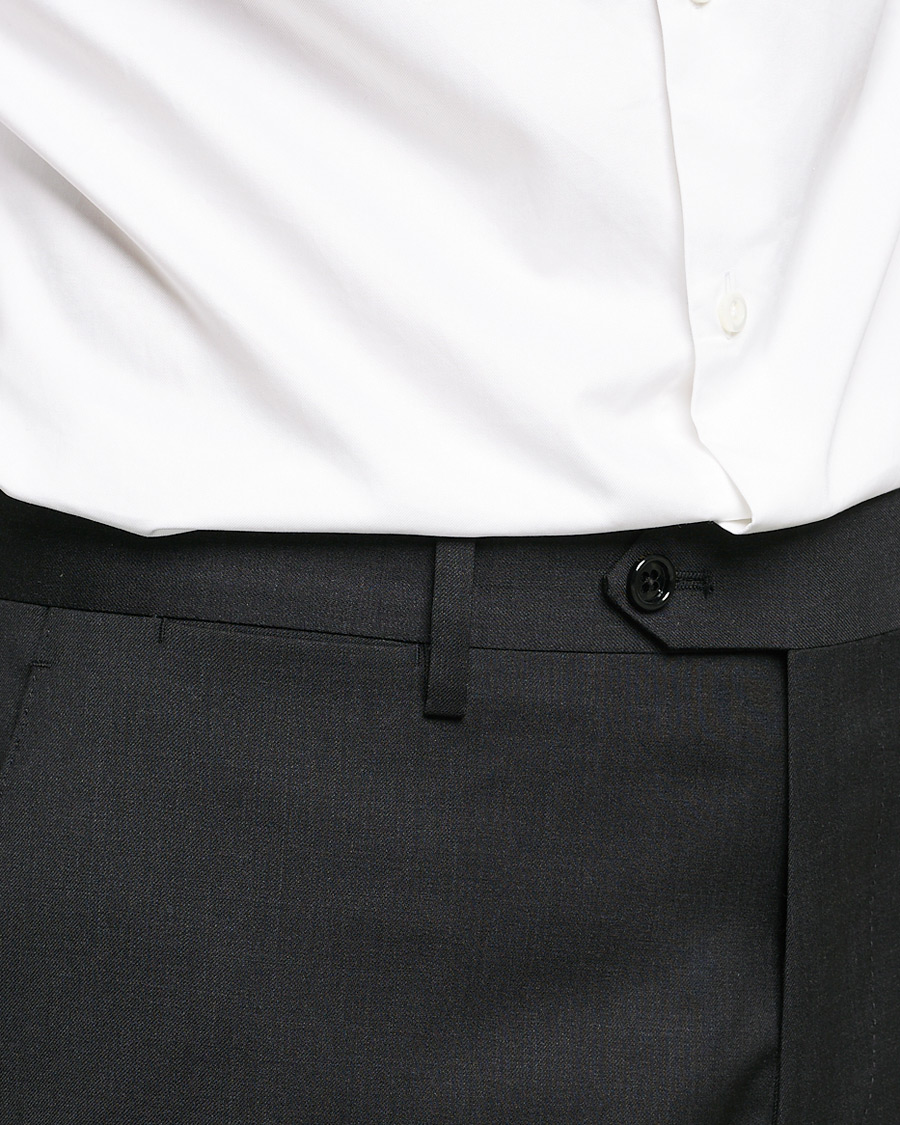 Lardini Wool Trousers Grey