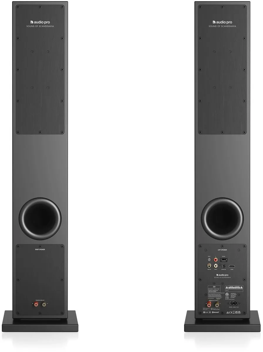 Audio Pro A38 Noir Enceintes sans fil hi-fi