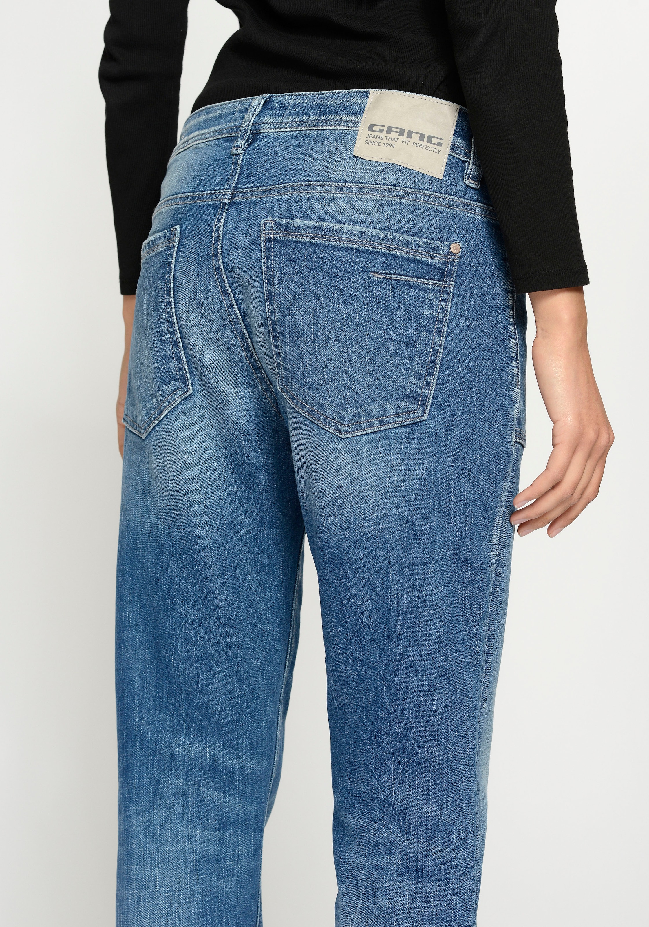 GANG Boyfriend-Jeans »94NICA WORKER«, cooler, androgyner Look