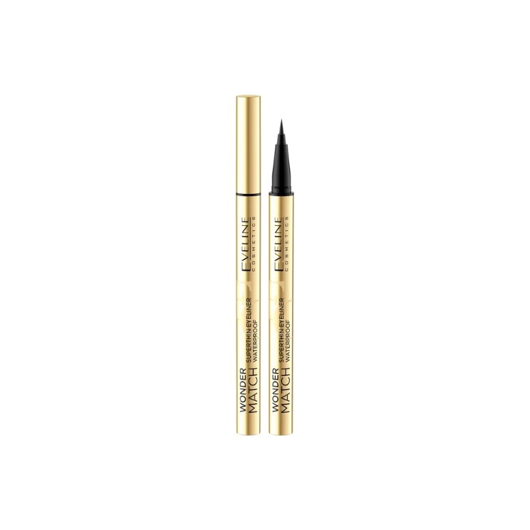Eveline Wonder Match Superthin Eyeliner Pen Black 1 Stk.