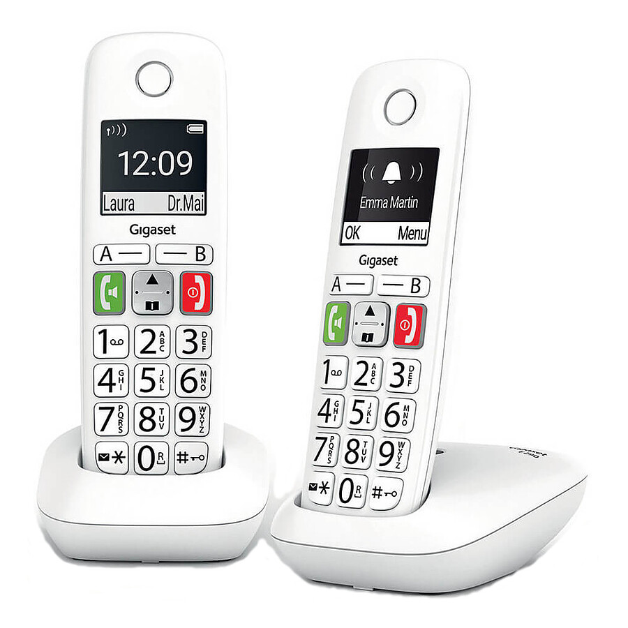 Gigaset Duo E290 Blanc
