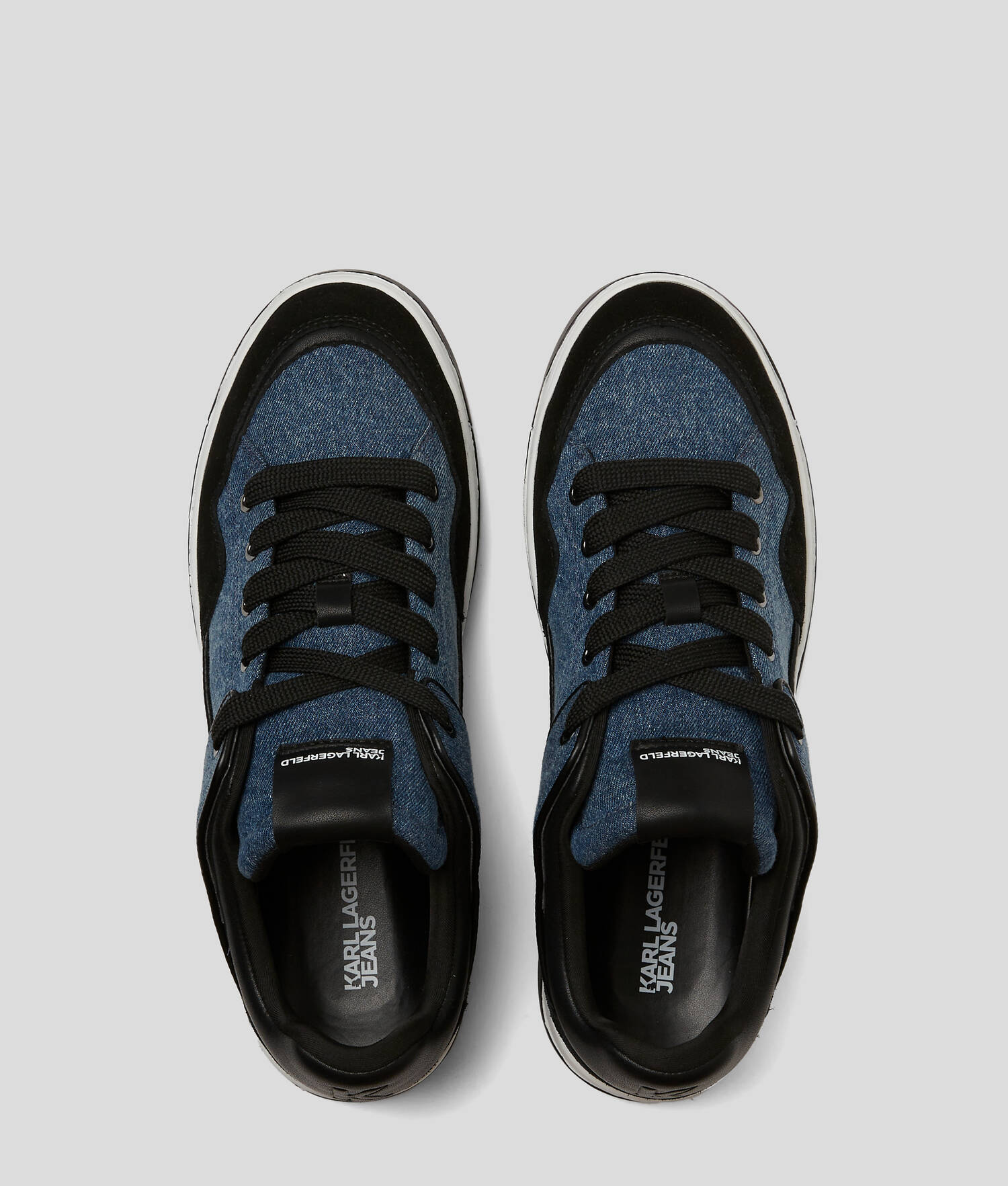 BASKETS EN DENIM KLJ KREW