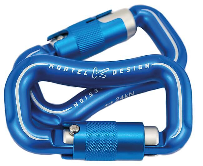 KORTEL - MOUSQUETON PARAPENTE 20 MM LA PAIRE