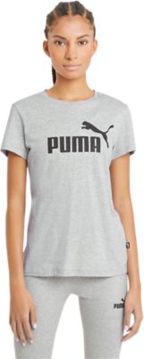 PumaEssentials Logo Tee - grau