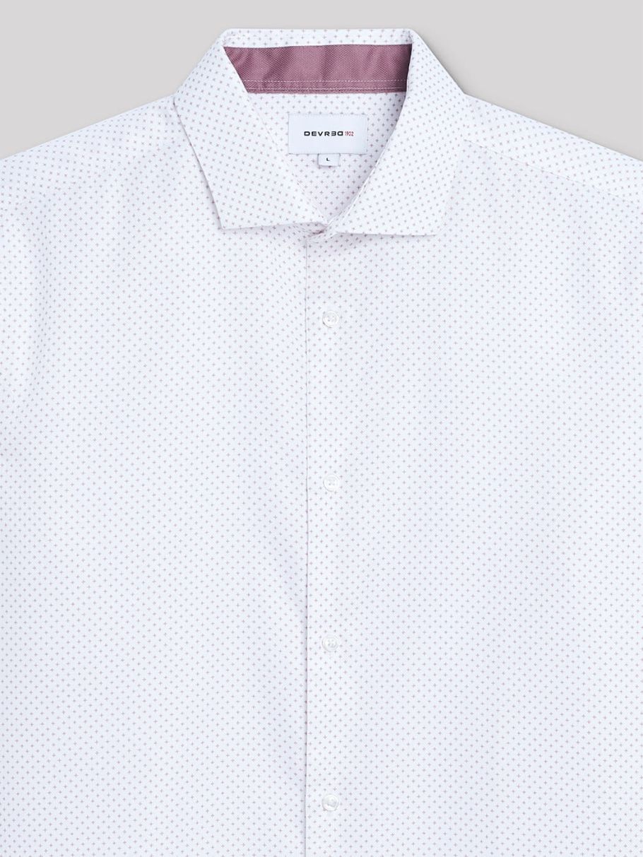 Chemise slim fantaisie