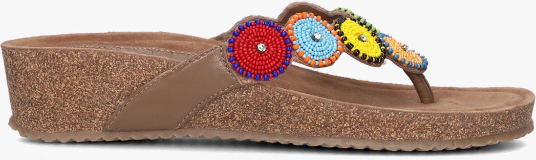 LAZAMANI taupe lazamani slippers 75.455