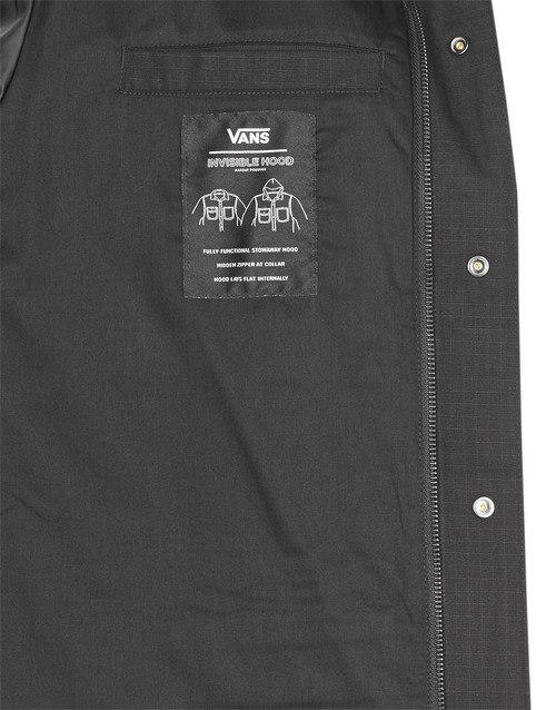Vans - DRILL CHORE COAT LINED - Noir