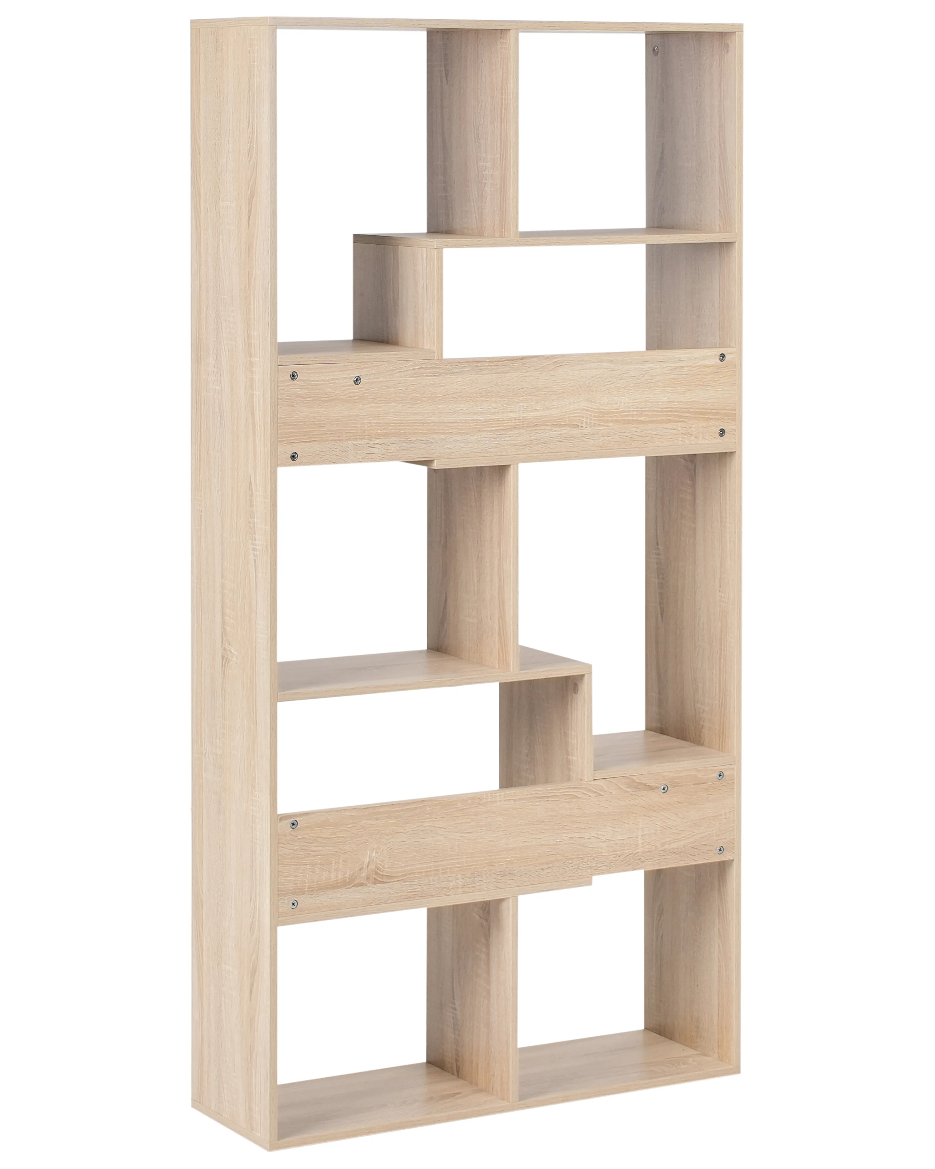 Boekenkast met 6 planken CHATEH 180 cm Lichtbruin