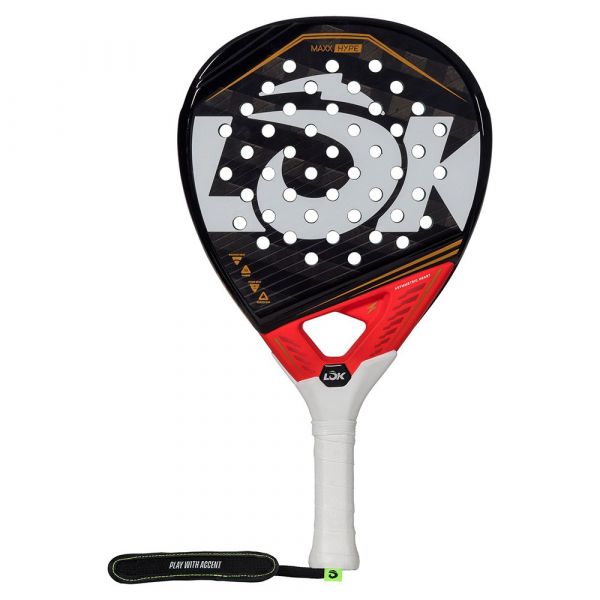 Lok Maxx Hype Padel Racket Prateado 360-375 gr
