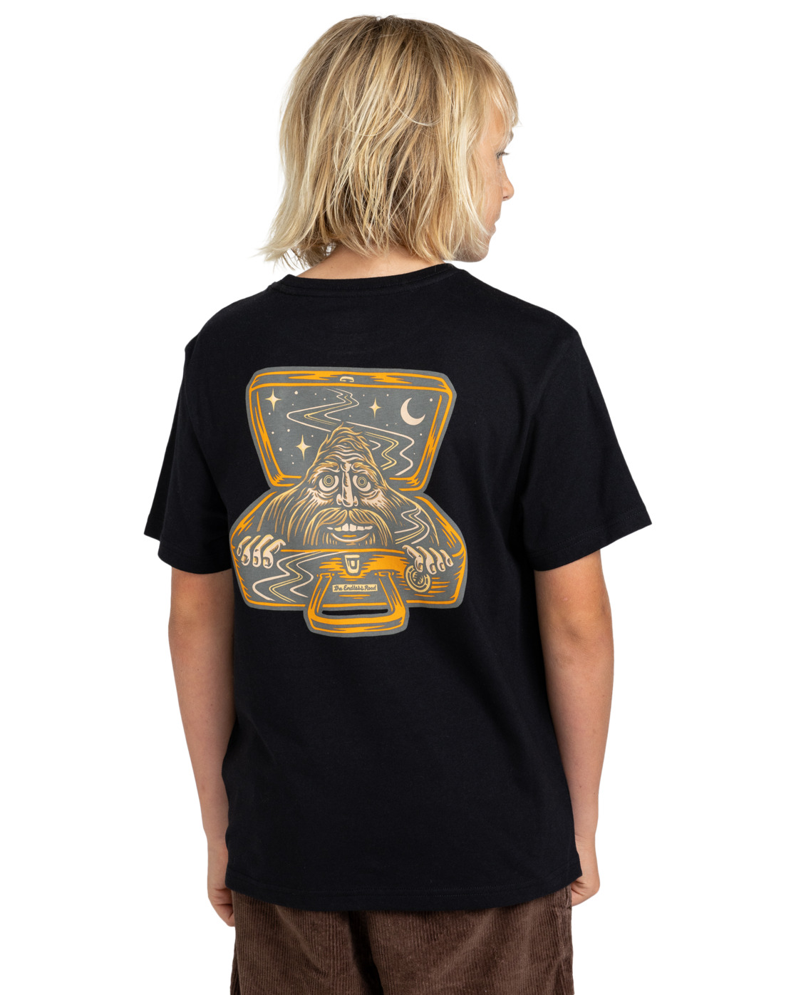 Element Timber Just In Case SS Youth Flint Black