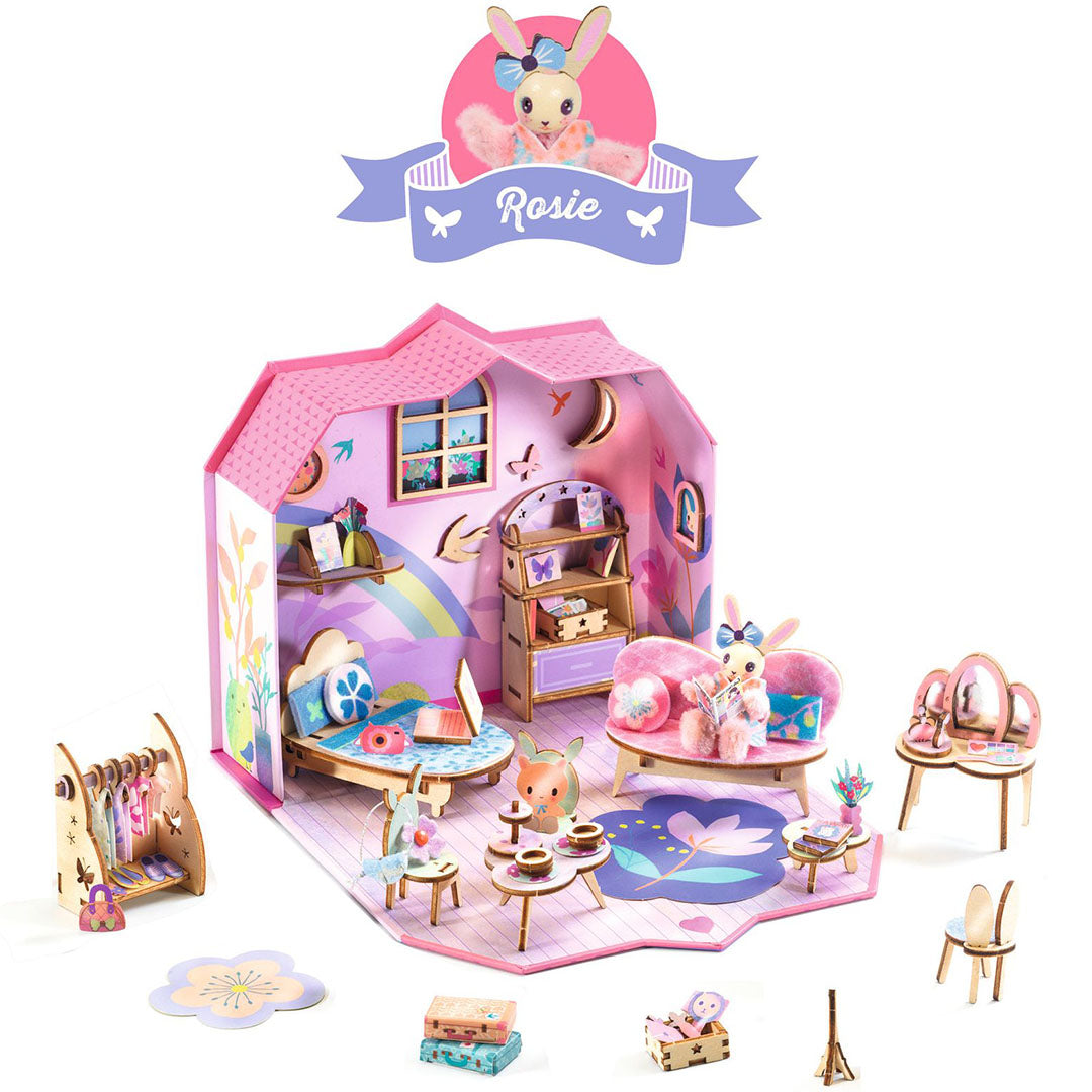 djeco knutselset mi house - rosie