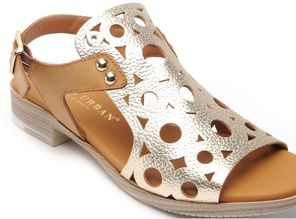Paula urban nu pieds plats femme 9654 or