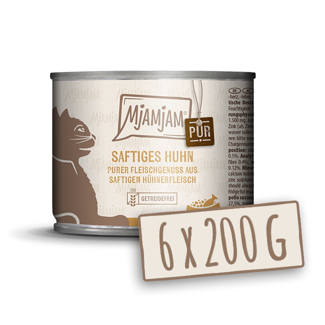 Purer Fleischgenuss - saftiges Huhn pur