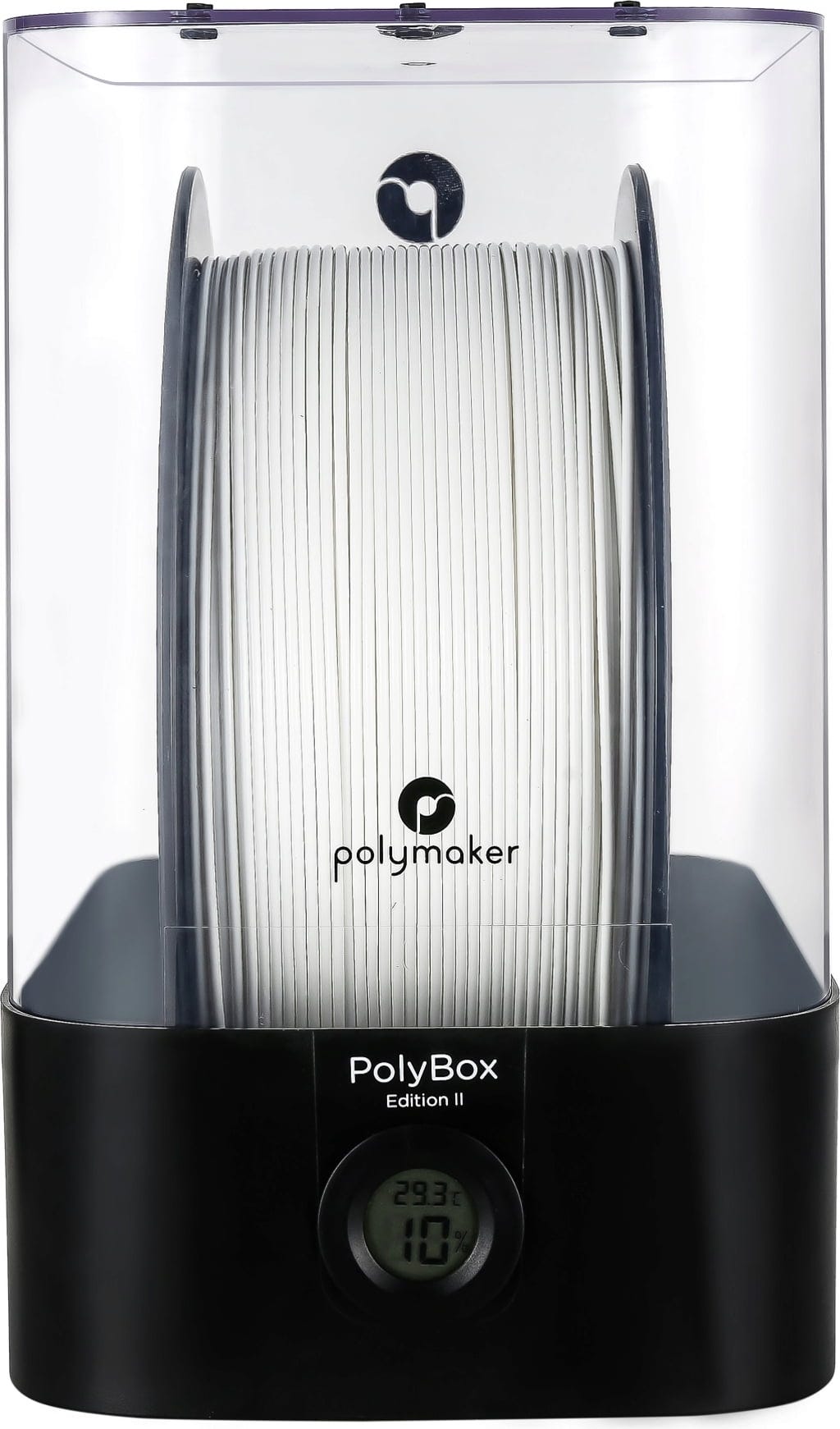Polymaker  PolyBox Edition II - Filament Aufbewahrungsbox    Filament-Aufbewahrungsbox für optimale Lagerung