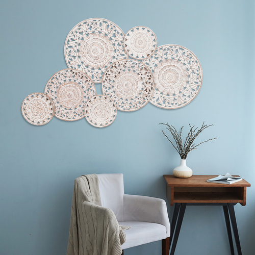 Signes Grimalt - Adorno Pared Redondeles Blanco