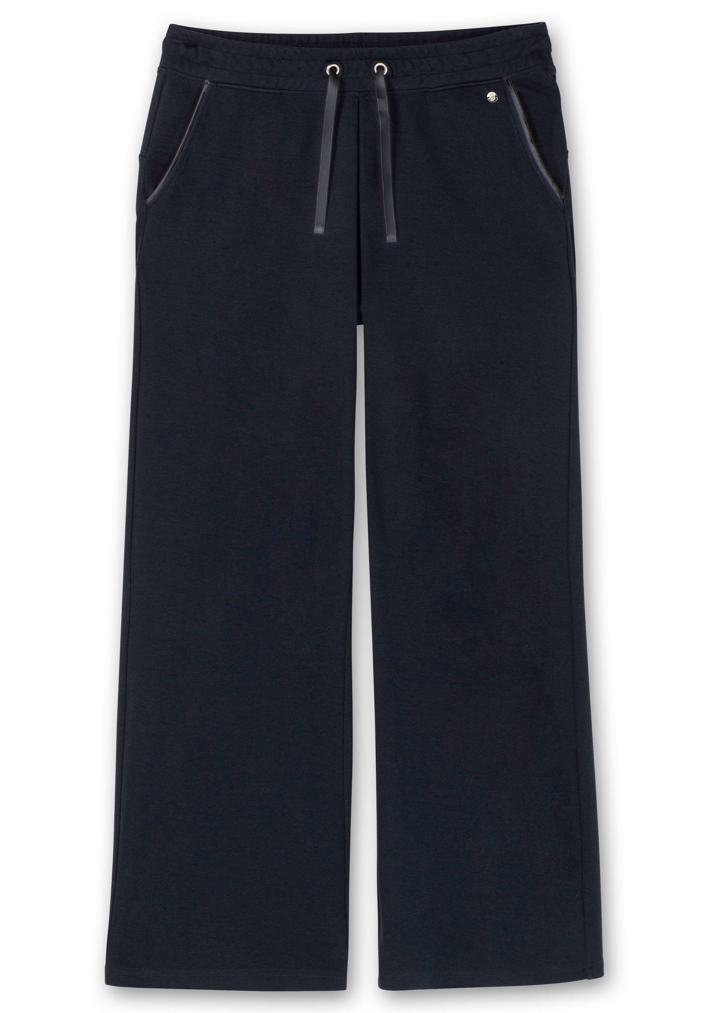 Jogginghose in weiter Form, mit Kontrastdetails
