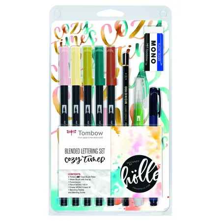 Tombow Blended Lettering Set Cozy Times