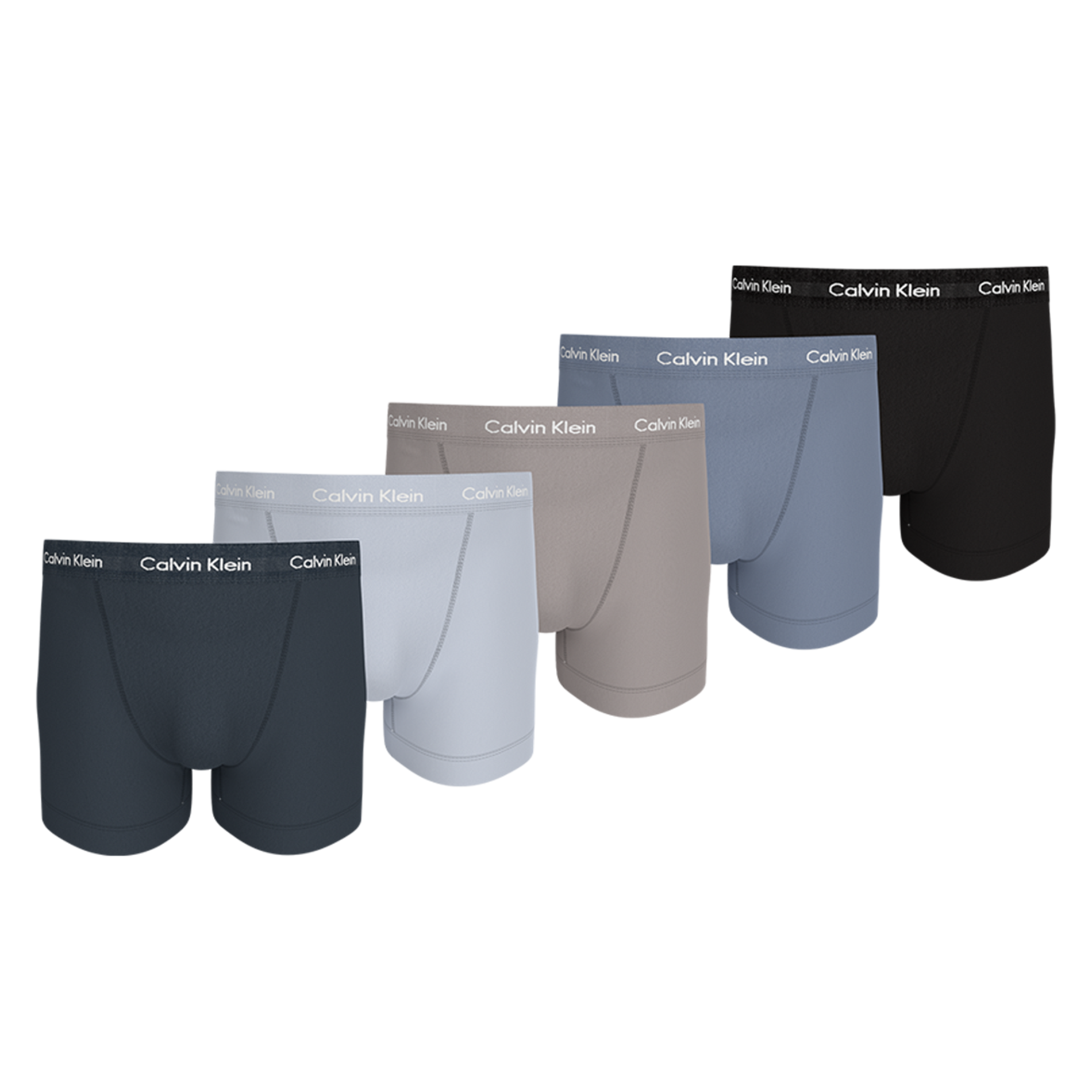 Lot de 5 boxers en coton mélangé | Multicolore